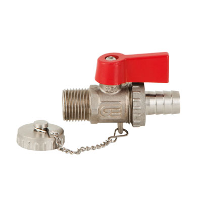 3GE-3044-04 Ball Valve Genebre 3044 3HK3MV-H-2W-010-G   1/2-U-SL 3-Delig red lever