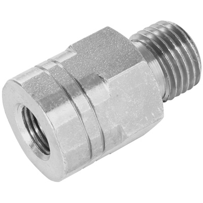 2FF-16091 ADAPT BSP MALE 60/BSPT FEM 1/4" X 1/8"