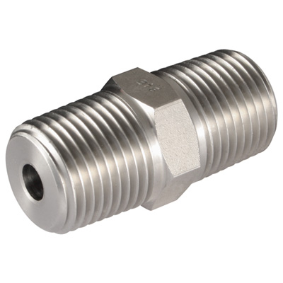 Nippel - 3/8&quot; NPT male - verlengd